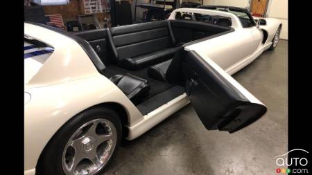 The Dodge Viper 'limousine' - Interior